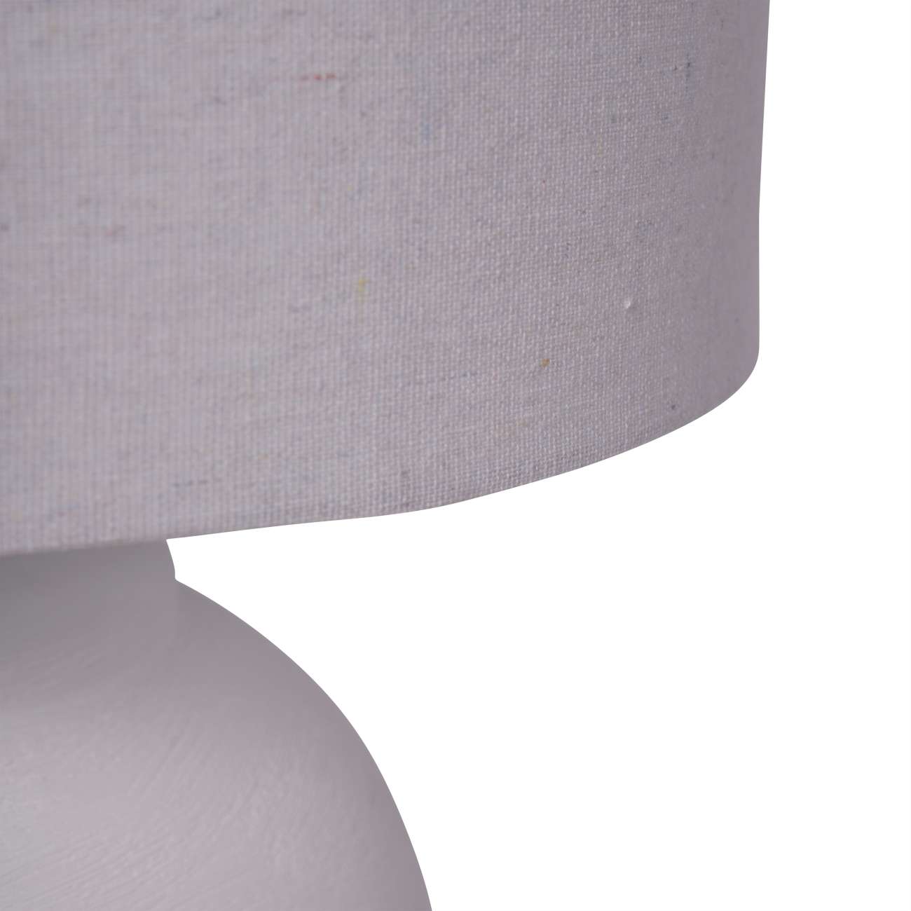 Rhodes White Ceramic Table Lamp Large